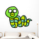 Snake Mascot 02 Wall Decal