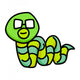 Snake Mascot 02 Wall Decal