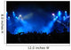 Cheering crowd at concert, musicians on the stage Wall Mural