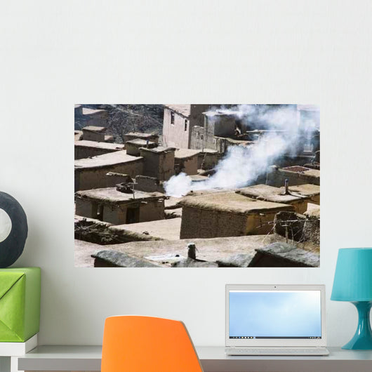 Afghan Village Wall Decal