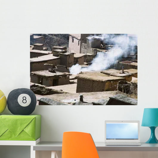 Afghan Village Wall Decal