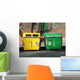 Garbage Containers Used Majorca Wall Decal