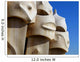 Chimnies on the roof of Gaudi's La Pedrera in Barcelona, Spain Wall Mural