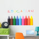 Wax Crayons Wall Decal