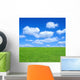Empty Summer Meadow Against Wall Decal