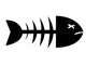 Poisson mort - pÃªche Wall Decal