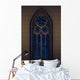 Gothic Window with Starry