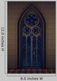 Gothic Window with Starry