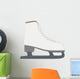skates outline silhouette vector Wall Decal