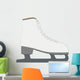 skates outline silhouette vector Wall Decal