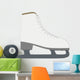skates outline silhouette vector Wall Decal