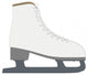 skates outline silhouette vector Wall Decal