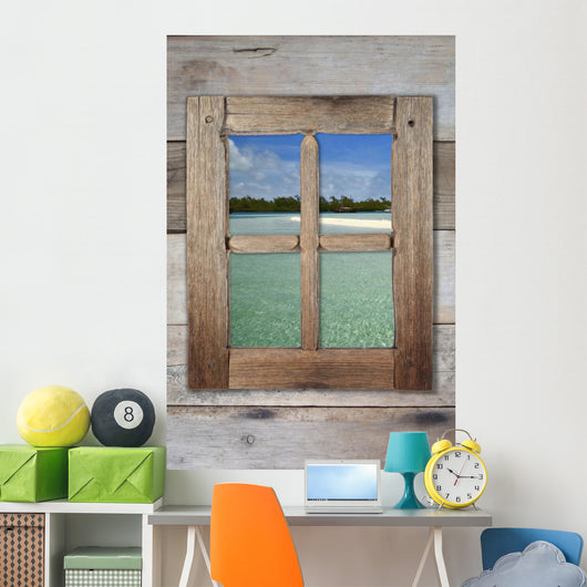 Old Wooden Window