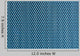 Blue Metal Mesh Plating Wall Decal
