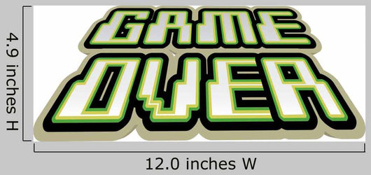 Game over Concept Logo