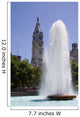 Love Park Philadelphia with Wall Mural