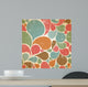 Vector Colorful Abstract Retro Wall Decal