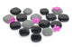 Zen Stones with Orchid in Form of Heart. 3D Render Wall Decal
