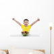 Healthy Child with Salad Wall Mural