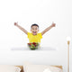 Healthy Child with Salad Wall Mural