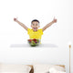 Healthy Child with Salad Wall Mural