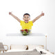 Healthy Child with Salad Wall Mural