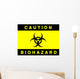 Biohazard Sign Wall Mural