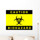 Biohazard Sign Wall Mural