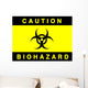 Biohazard Sign Wall Mural
