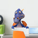 Blue Dragon Wall Decal