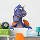 Blue Dragon Wall Decal