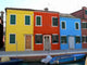 Burano Maisons Colorees Jaune Wall Decal