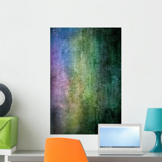 grunge rainbow Wall Mural
