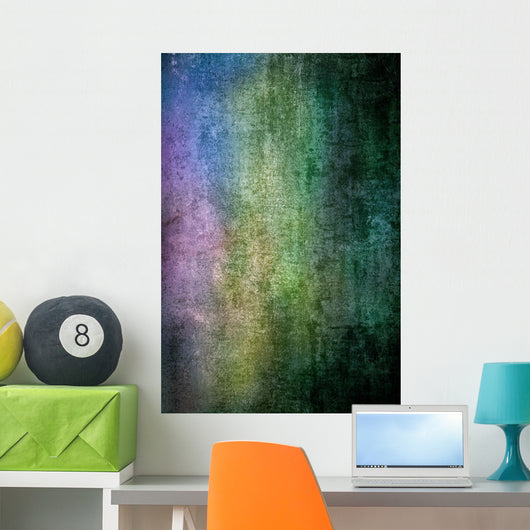 grunge rainbow Wall Mural