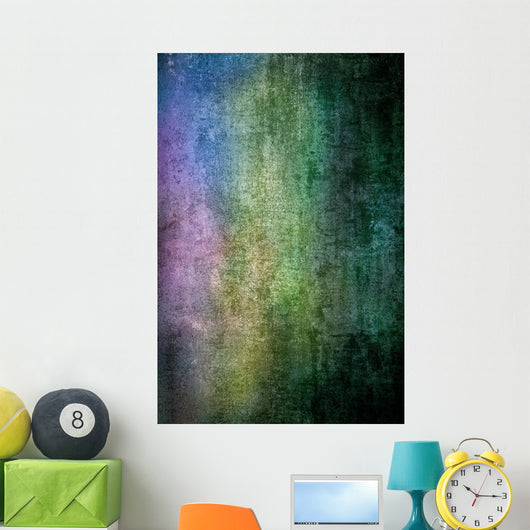 grunge rainbow Wall Mural