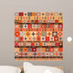 With Ethnic Motifs Wall Decal