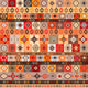 With Ethnic Motifs Wall Decal