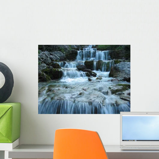 Faltenbach Bei Oberstdorf Wall Decal