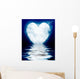 Heart Shaped Moon Reflected
