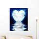 Heart Shaped Moon Reflected
