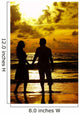romantic couple Wall Mural