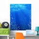 Water Bubbles Going Up Wall Decal