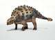 Photorealistic 3 D rendering of an Ankylosaurus. Wall Decal