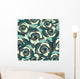 Floral Seamless Texture Wall Decal