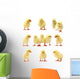 Easter Chick - Isolated Set Wall Decal