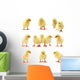 Easter Chick - Isolated Set Wall Decal