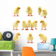 Easter Chick - Isolated Set Wall Decal