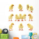 Easter Chick - Isolated Set Wall Decal
