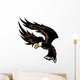 Flying Eagle Wings Mascot Design.. Wall Decal