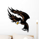 Flying Eagle Wings Mascot Design.. Wall Decal